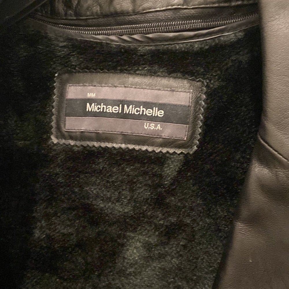 Michael Michelle Leather Jacket - image 3